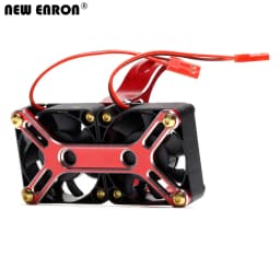 NEW ENRON Aluminum Alloy & Plastic 4985 1717 Motor Cooling Fan Cover Heat Sink for 1/5 RC Car TRAXXAS X-MAXX 6S 8S ARRMA
