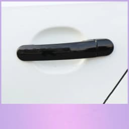 For VW Polo 2010 2011 2012 2013 2014 2015 2016 2017 Black Chrome Car Door Handle Covers Car Accessories Styling Stickers