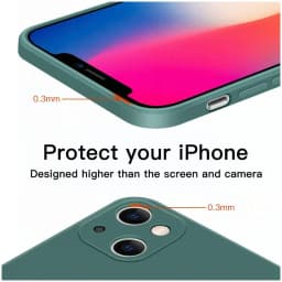 Original Liquid Silicone Phone Case For iPhone 17 16 15 14 13 11 12 15 Pro Max Mini X XR XS 7 8 Shockproof Back Cover