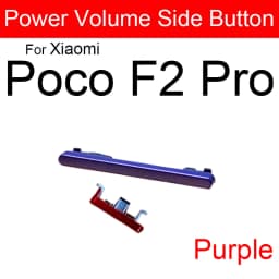 Power On/Off Side Button For Xiaomi Poco F1 F2 F3 M3 X3 Volume Audio Control Side Key Button Repair Replacement Parts