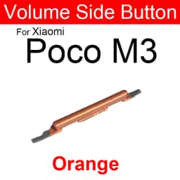 Power On/Off Side Button For Xiaomi Poco F1 F2 F3 M3 X3 Volume Audio Control Side Key Button Repair Replacement Parts