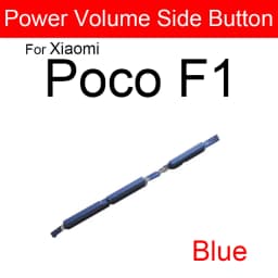 Power On/Off Side Button For Xiaomi Poco F1 F2 F3 M3 X3 Volume Audio Control Side Key Button Repair Replacement Parts