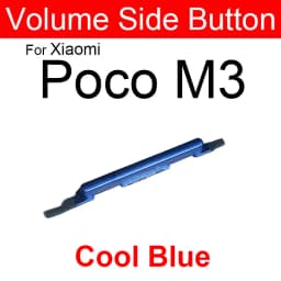 Power On/Off Side Button For Xiaomi Poco F1 F2 F3 M3 X3 Volume Audio Control Side Key Button Repair Replacement Parts