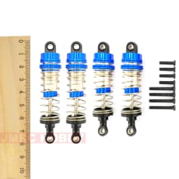 Wltoys Upgraded Shock Absorber 1/12 Front / Rear Metal Spring Damper For 124016/124017/124018/124019 RC Car Spare Parts