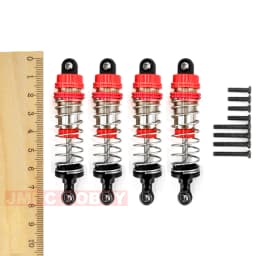 Wltoys Upgraded Shock Absorber 1/12 Front / Rear Metal Spring Damper For 124016/124017/124018/124019 RC Car Spare Parts