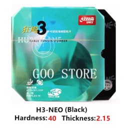 DHS Hurricane 3 neo table tennis rubber original pips-in Hurricane-3 neo DHS ping pong sponge