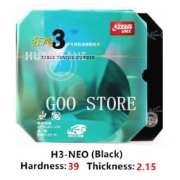 DHS Hurricane 3 neo table tennis rubber original pips-in Hurricane-3 neo DHS ping pong sponge