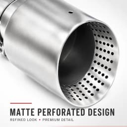 1 Pcs Matte Stainless Steel Car Exhaust Tip System Pipe Universal Exhaust Tip For VW GTI MK7 Golf7 Nozzle 60MM 63mm Muffler Tip
