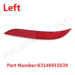 PMFC Rear Bumper Reflector Light Brake Light For BMW 5 Series E60 525i 528i 530i 535i 545i 2003-2007 63146915039 63146915040