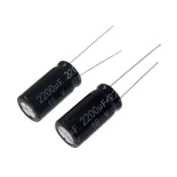 10pcs 2200uF 16V 2200MFD 16Volt 10*20mm Aluminum Electrolytic Capacitor Radial 2200mf16v 2200uf16v 16v2200mf 16v2200uf