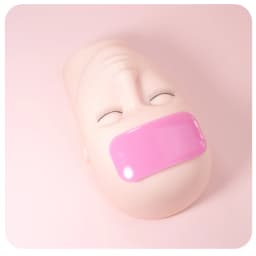 ANNAFRIS Silicone Forehead Sticking Eyelash Grafting Pallet Pad Easy To Clean Reusable Lash Extension Silica Gel Tray Holder
