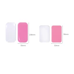 ANNAFRIS Silicone Forehead Sticking Eyelash Grafting Pallet Pad Easy To Clean Reusable Lash Extension Silica Gel Tray Holder