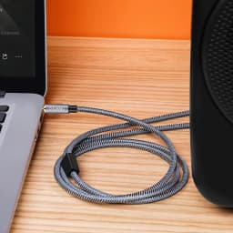 Shuliancable 3.5 Mm 1/8 TRS to Dual 6.35 Mm 1/4 TS Cable, Suitable for iPhone, iPod, Multimedia Speakers