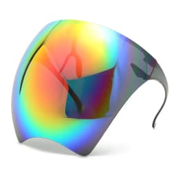 Oversized Faceshield Protective Glasses Goggles Men Women Anti-Spray Mask Protective Anti-Fogging Safety Sunglasses UV400 Shades