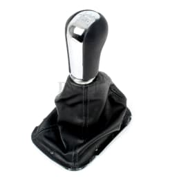 5/6 Speed Manual Stick Gear Shift Knob And PU Leather Boot For Toyota AVENSIS T25 MK2 II 2003 2004 2005 2006 2007 2008 2009