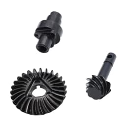 8T 24T/27T/30T/33T Steel Helical Bevel Axle Gear for 1/10 RC Crawler Axial SCX10 II III 90046 axi03014 RBX10 Capra 1.9 utb