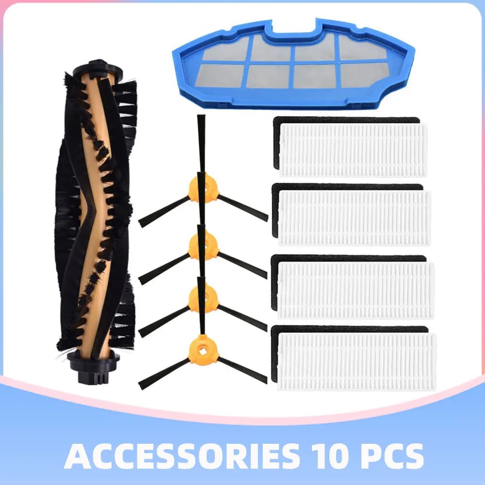 Fit For Conga Excellence 990 Ecovacs Debot N79 IBoto Aqua V710 Robot Vacuum Main Side Brush Hepa and Pre Filter Accessories