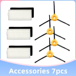 Fit For Conga Excellence 990 Ecovacs Debot N79 IBoto Aqua V710 Robot Vacuum Main Side Brush Hepa and Pre Filter Accessories