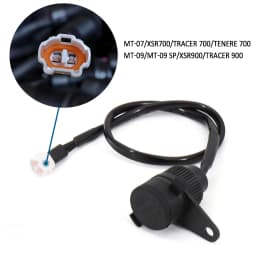 Motorcycle Accessories Dual USB Charger Plug Socket Adapter For YAMAHA MT09 2017 - 2023 MT-09 SP XSR900 Tracer 900 MT07 XSR700