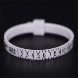 Ring sizer Measure Finger Coil Ring Sizing Tool UK/US/EU/JP Size Measurements Ring Sizer Gauge Tools Jewelry Accessory Newest