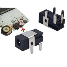 10pcs 50PCS DC Power Socket Jack Connector 2.5*0.7mm Power Female Plug For Gameboy Color GBC Charging Port Tablet Router