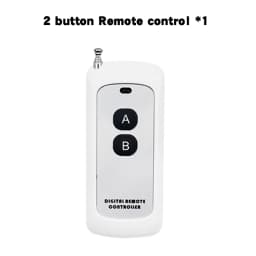 QIACHIP 433MHz Wireless RF Remote Control DC3.6V-24V Mirco Switch Receiver Module DIY With Long Range Transmitter Light On/Off
