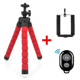 Mini Flexible Sponge Octopus Tripod for IPhone Samsung Xiaomi Huawei Mobile Phone Smartphone for Gopro 9 8 7 Camera Phone