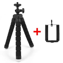 Mini Flexible Sponge Octopus Tripod for IPhone Samsung Xiaomi Huawei Mobile Phone Smartphone for Gopro 9 8 7 Camera Phone