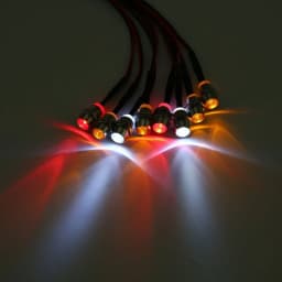 RC LED Light Kit Headlamps for 1/10 1/8 1/12 RC Car Truck Crawler Drift Car Headlight Taillight TRAXXAS HSP HPI MN99 MN90