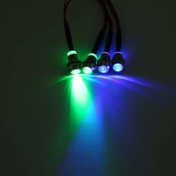 RC LED Light Kit Headlamps for 1/10 1/8 1/12 RC Car Truck Crawler Drift Car Headlight Taillight TRAXXAS HSP HPI MN99 MN90