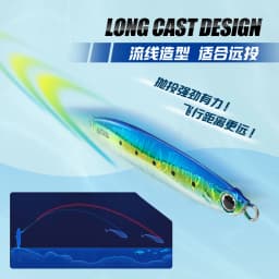 JIGGINGPRO 35g 45g 60g 80g 100g Coltsniper Metal Jigs Japan Long Cast Jigging Lure Sea Fishing Lure
