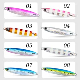 JIGGINGPRO 35g 45g 60g 80g 100g Coltsniper Metal Jigs Japan Long Cast Jigging Lure Sea Fishing Lure