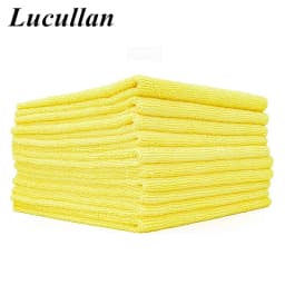 Lucullan 10 Pack Wholesale Link For Basic Model 40X40CM 300GSM Edgeless Towel Use In Car Care Coating, Waxing, Detailing
