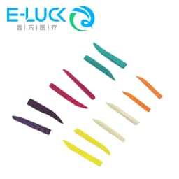 240pcs/box Dental Wooden Wedges Dental Materials Colorful Disposable Fixing Wedges Interdental Composite