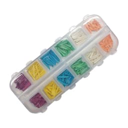240pcs/box Dental Wooden Wedges Dental Materials Colorful Disposable Fixing Wedges Interdental Composite