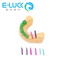 240pcs/box Dental Wooden Wedges Dental Materials Colorful Disposable Fixing Wedges Interdental Composite