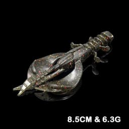 4/8pcs 80mm/6.5g Soft Silicon Shrimp Shaped Crankbait Fishing Lure Set Swivel Jigging Wobbler Artificial Pike Minnow Bass Tackle