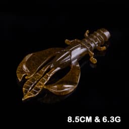 4/8pcs 80mm/6.5g Soft Silicon Shrimp Shaped Crankbait Fishing Lure Set Swivel Jigging Wobbler Artificial Pike Minnow Bass Tackle