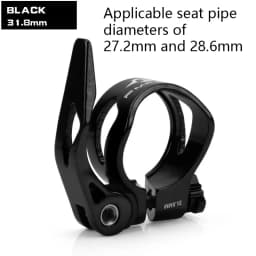 Bicycle Seatpost Clamps Quick release 31.8mm / 34.9mm Aluminum alloy Clip for Mountain road bike Cycling Accessories