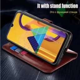 Leather Case For Samsung Galaxy M31S M31 M51 M21 M62 M21S M11 M02S M12 M30S F41 F62 F12 F02S Flip Cover Book Case Houses