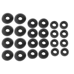 12 Pairs(S/M/L)/Set New Soft Clear Silicone Replacement Eartips Earbuds Cushions Ear pads Covers For Earphone Headphone