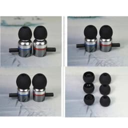 12 Pairs(S/M/L)/Set New Soft Clear Silicone Replacement Eartips Earbuds Cushions Ear pads Covers For Earphone Headphone
