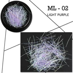 1 Box Nail Art Decoration Symphony Mermaid Line Gold Silver Color Silk Thread for DIY Nail Accessories Colorful Mesh Line Decor