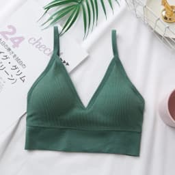 Women Sports Bra Tube Top Push-Up Bra Padded Crop Top Seamless Underwear Female Streetwear Tank Tops Removable Pads Camisole