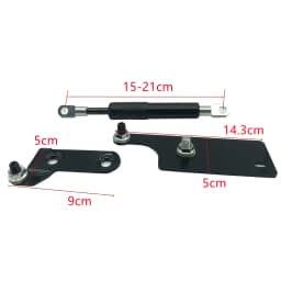 Car Rear Tailgate Slow Down Support Rod Lift Strut Bar Gas Shock Damper for Toyota Hilux GUN125 Revo 2015 - 2022