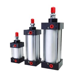 Standard Air Pneumatic Cylinders SC 32/40/50/63mm Bore Double Acting 50/75/100/125/150/175/200/250/300/350/400/500/1000mm Stroke