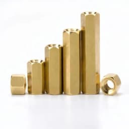 5-50pcs Hex Female to Female M2 M2.5 M3 M4 M5 Brass Standoff Spacer Hexagonal Stud Spacer Hollow Pillars