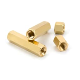 5-50pcs Hex Female to Female M2 M2.5 M3 M4 M5 Brass Standoff Spacer Hexagonal Stud Spacer Hollow Pillars