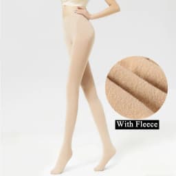 130 KG New Plus Size Sexy Women Tights Warm Winter Fleece Pantyhose 120D High Waist Female Stretchy Opaque Footed Tights