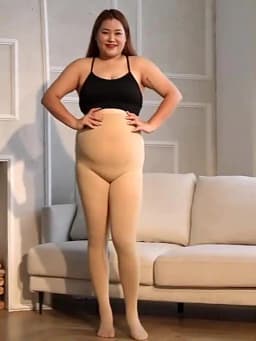 130 KG New Plus Size Sexy Women Tights Warm Winter Fleece Pantyhose 120D High Waist Female Stretchy Opaque Footed Tights
